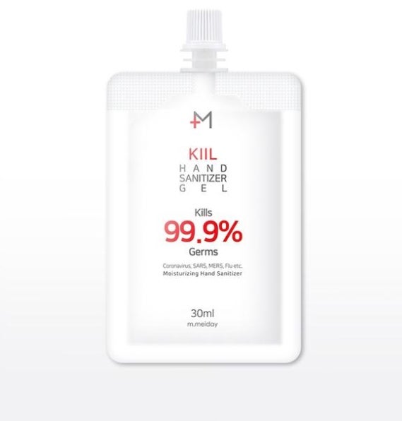 Gel hand sanitizer