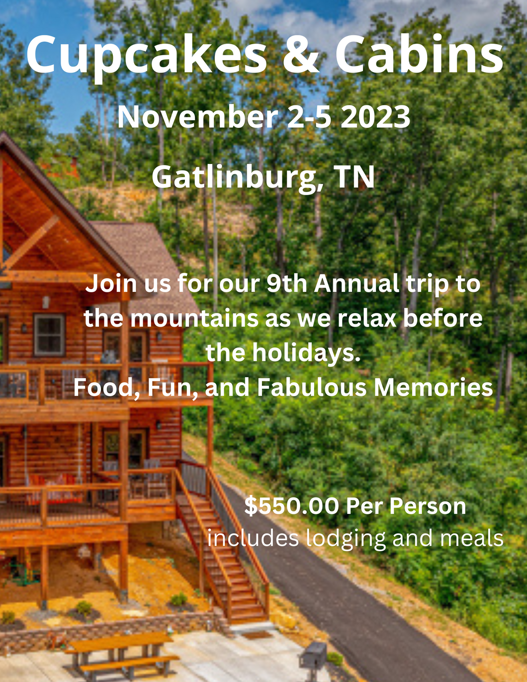 Cupcakes and Cabins