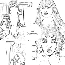 Load image into Gallery viewer, The All is Fair in Love and Fashion Coloring Book
